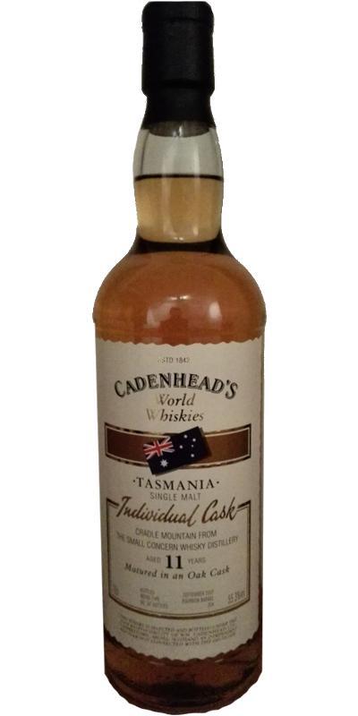 Cradle Mountain 11-year-old CA  World Whiskies - Individual Cask
