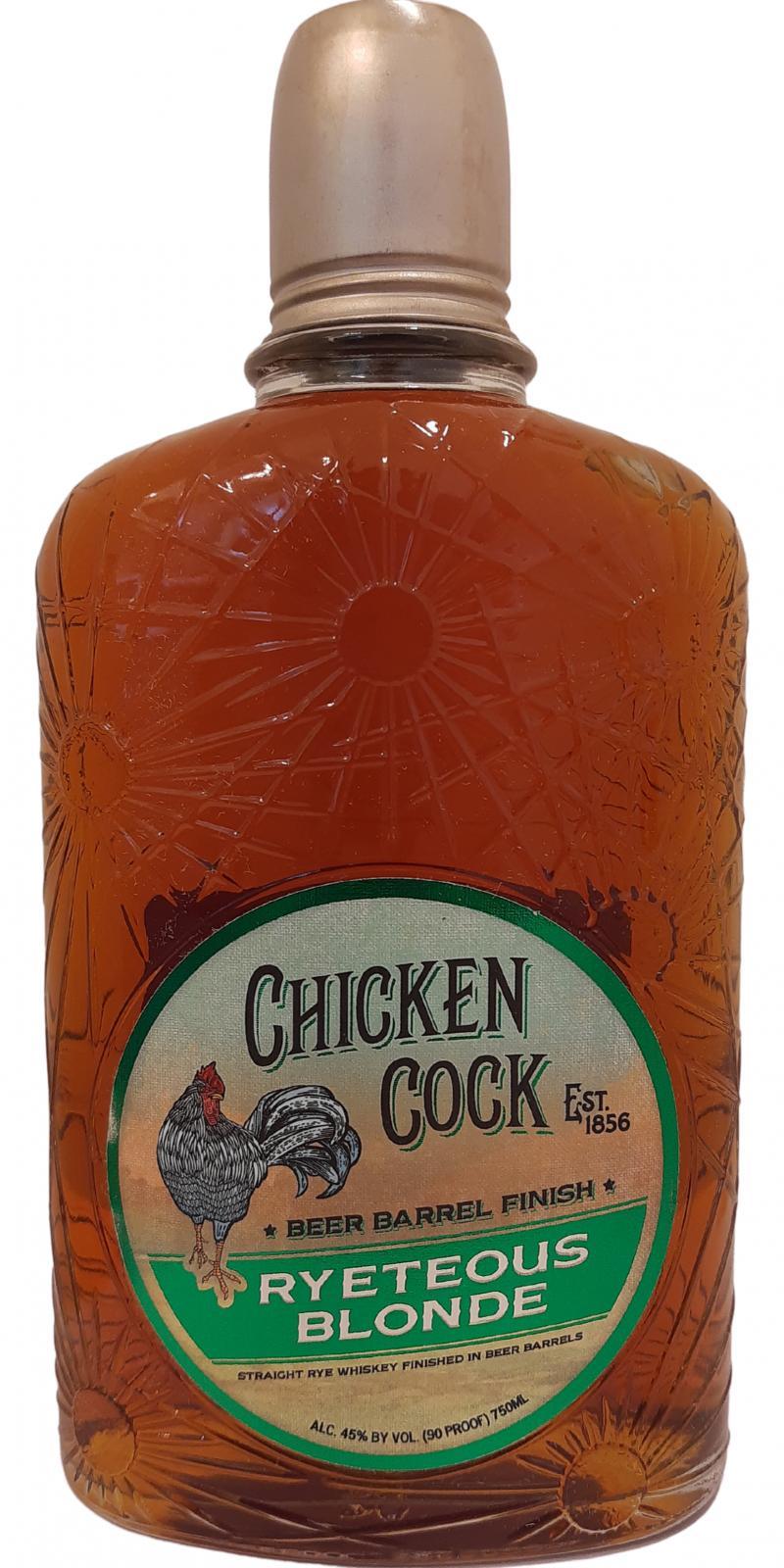 Chicken Cock Ryetous Blonde Beer Barrel Finish