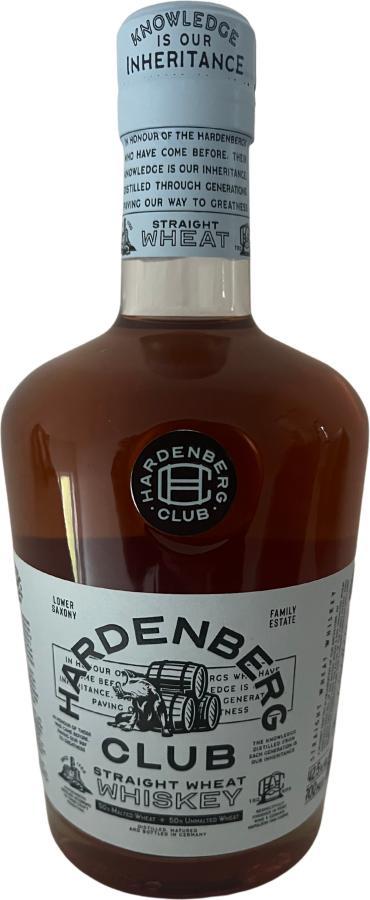 Hardenberg Club Straight Wheat Whiskey
