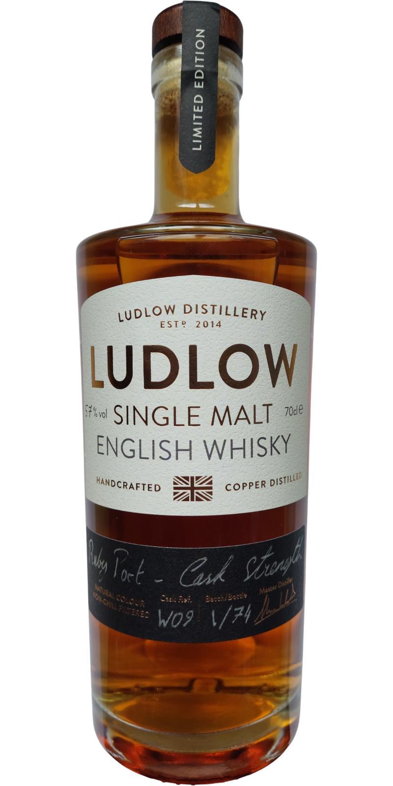 Ludlow 2020  The Distillery Exclusive - Bottle Your Own