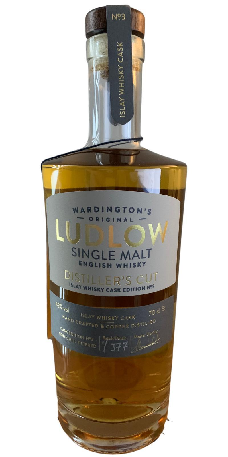Ludlow Distiller's Cut  Distiller's Cut No.3
