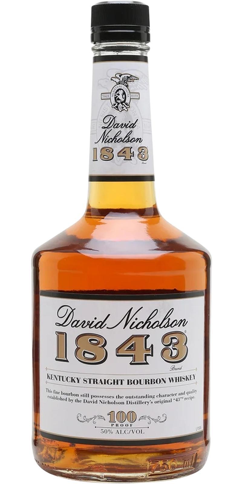 David Nicholson 1843  Kentucky Straight Bourbon Whiskey