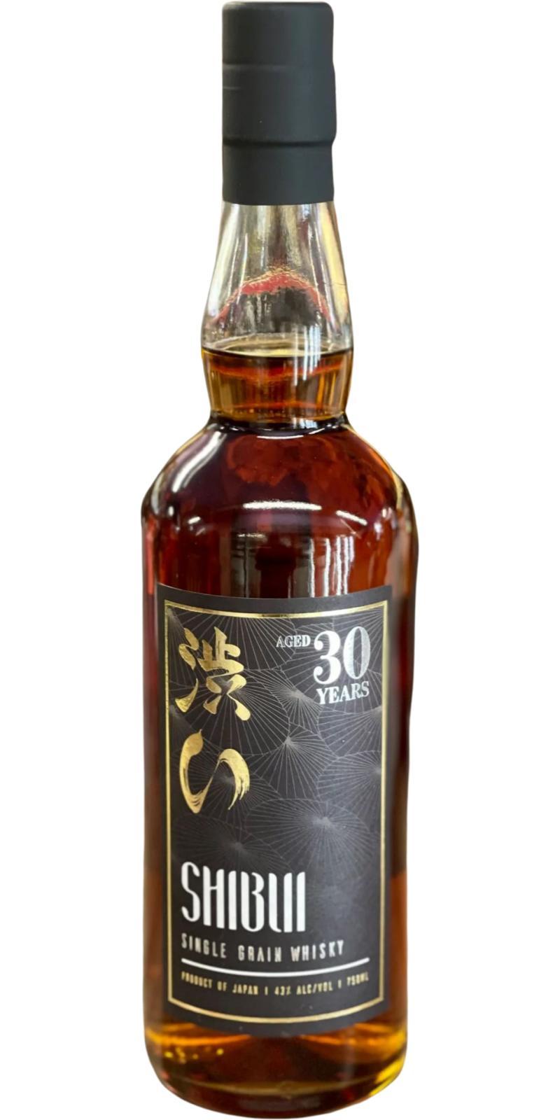 Shibui 30-year-old  Rare Cask Reserve