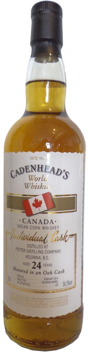 Potter 24-year-old CA  World Whiskies - Individual Cask