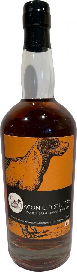 Taconic Distillery Double Barrel Bourbon Whiskey with Maple Syrup