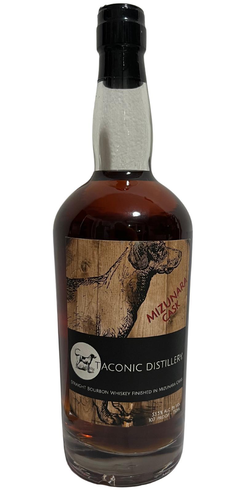 Taconic Distillery Straight Bourbon Whiskey Mizunara Cask