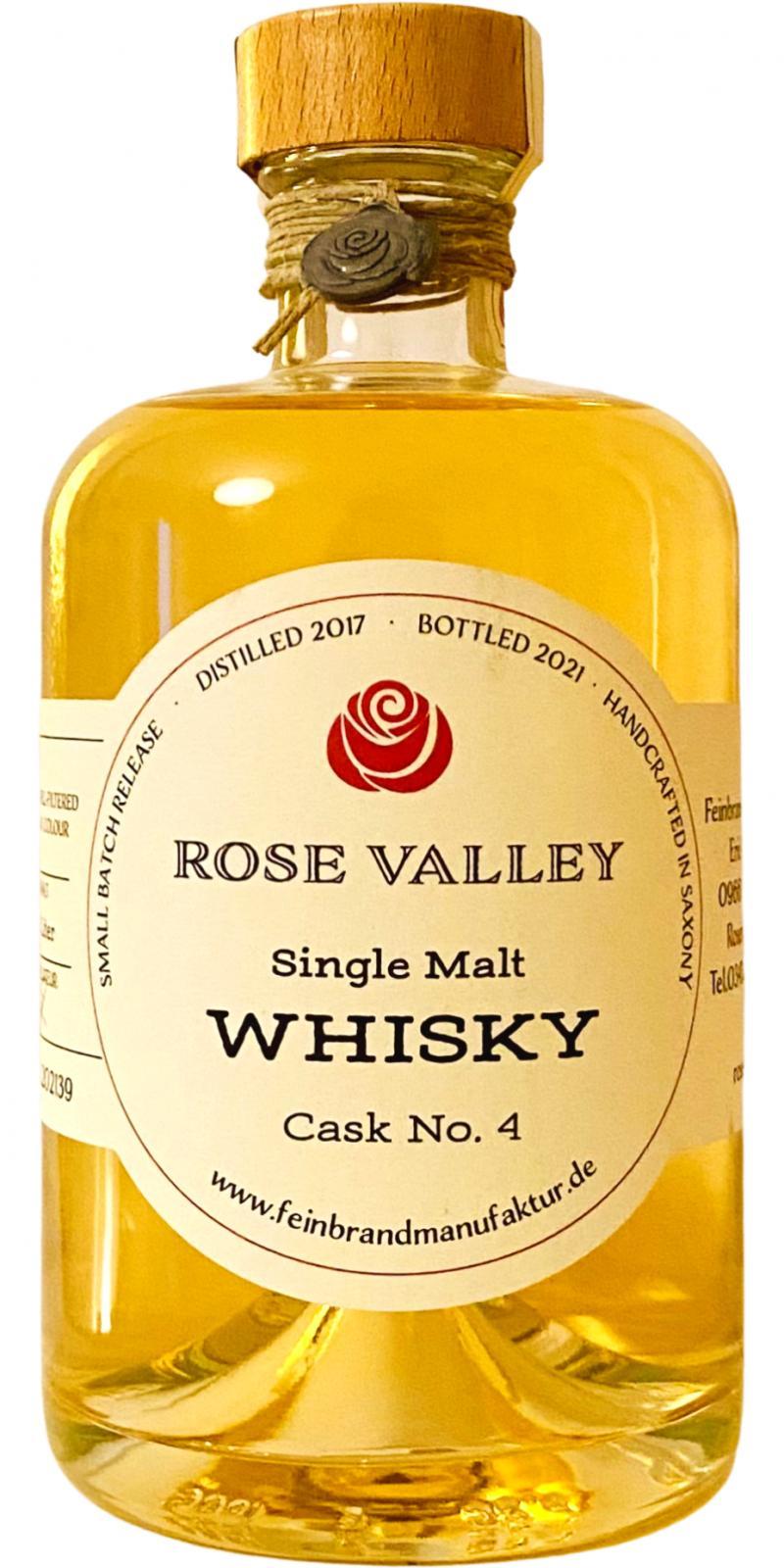 Rose Valley 2017  Single Cask