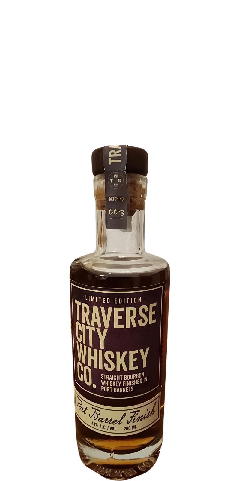 Traverse City Whiskey Co. Port Barrel Finish