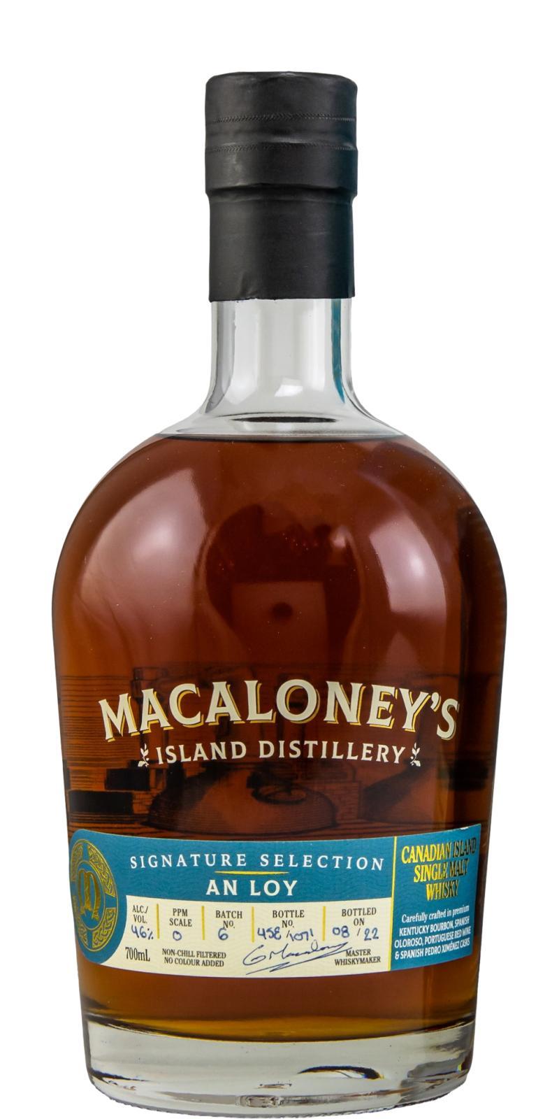 Macaloney's An Loy Signature Selection