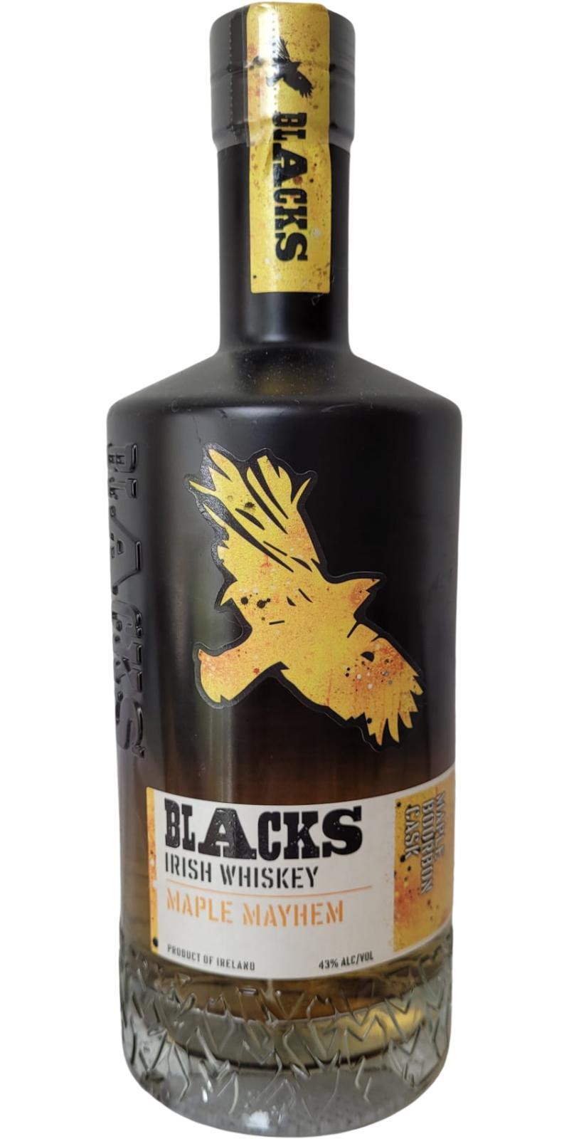 Blacks Maple Mayhem  Irish Whiskey