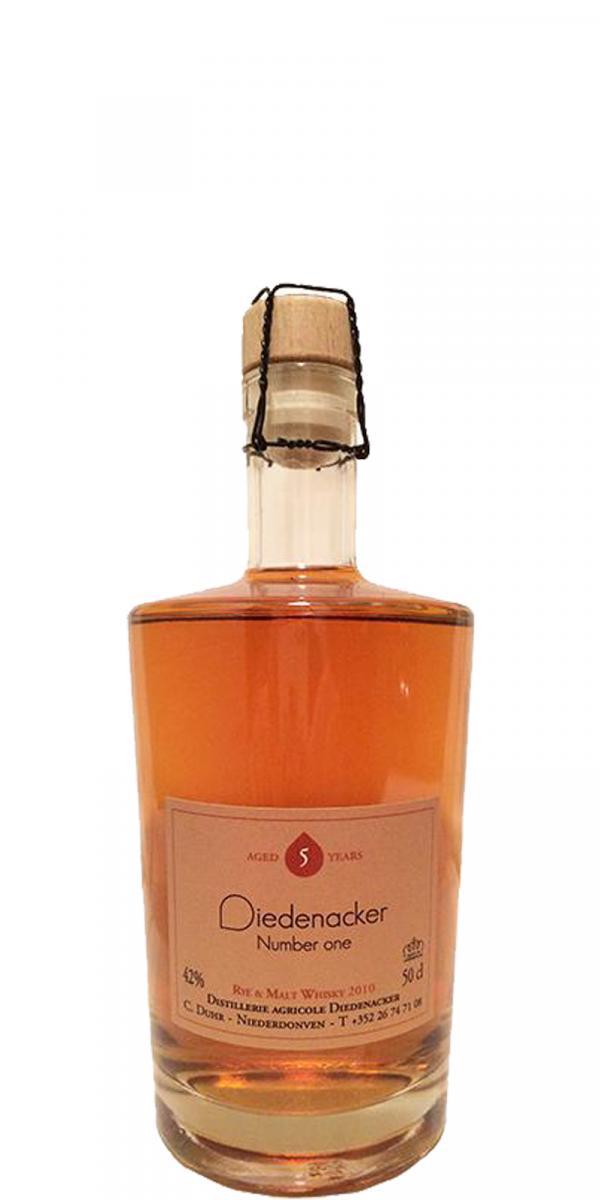 Diedenacker 2010  Number One - Rye & Malt Whisky