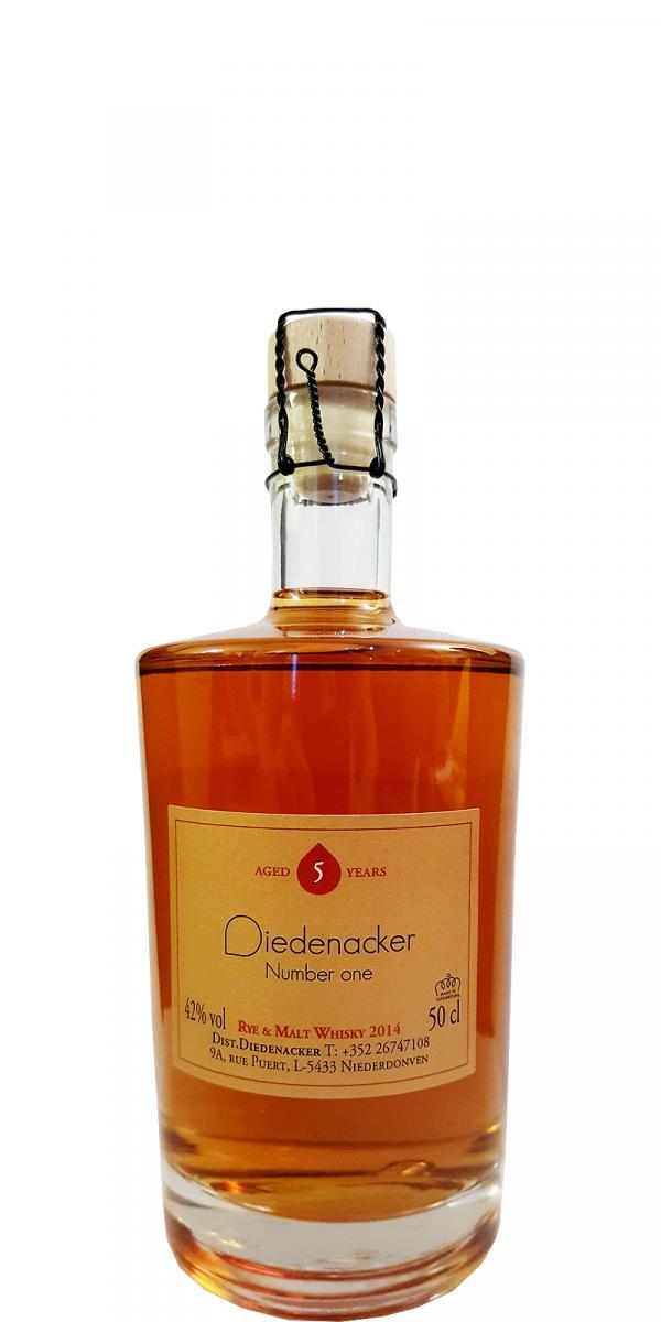 Diedenacker 2014  Number One - Rye & Malt Whisky