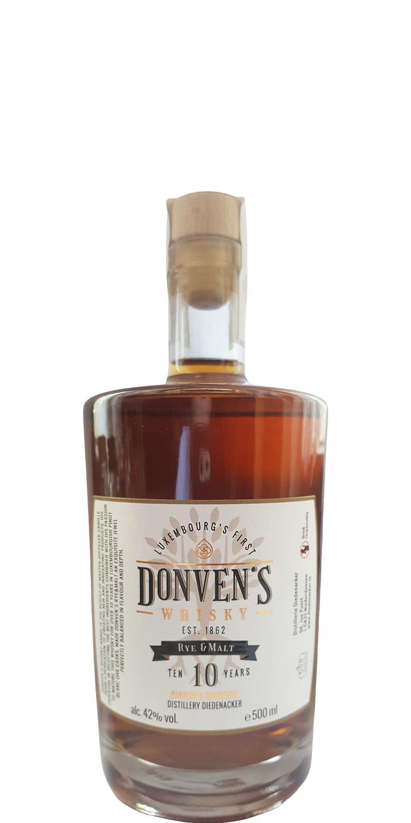 Donven's 10-year-old  Rye & Malt