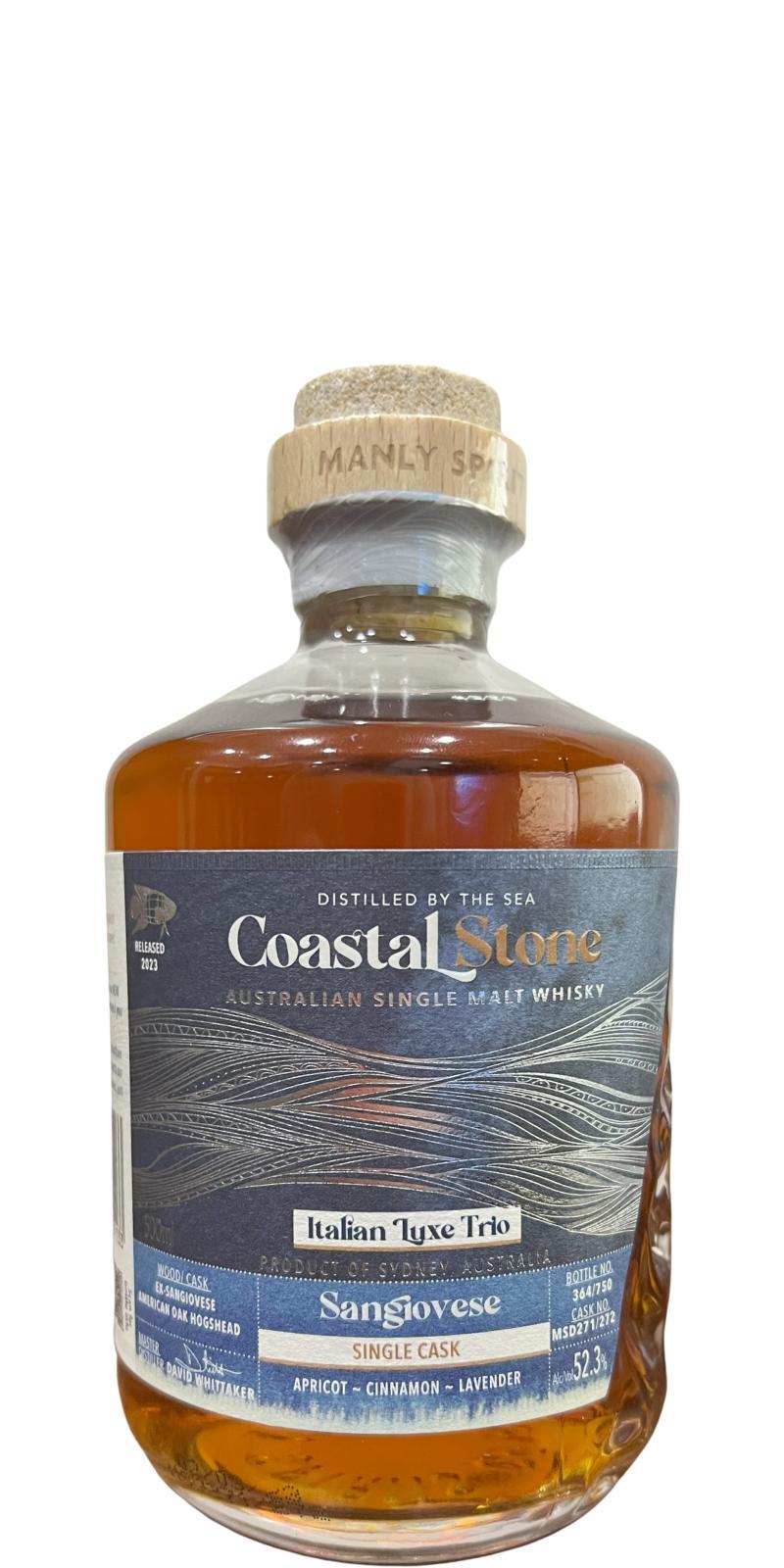 Manly Spirits Costal Stone  Italian Luxe Trio
