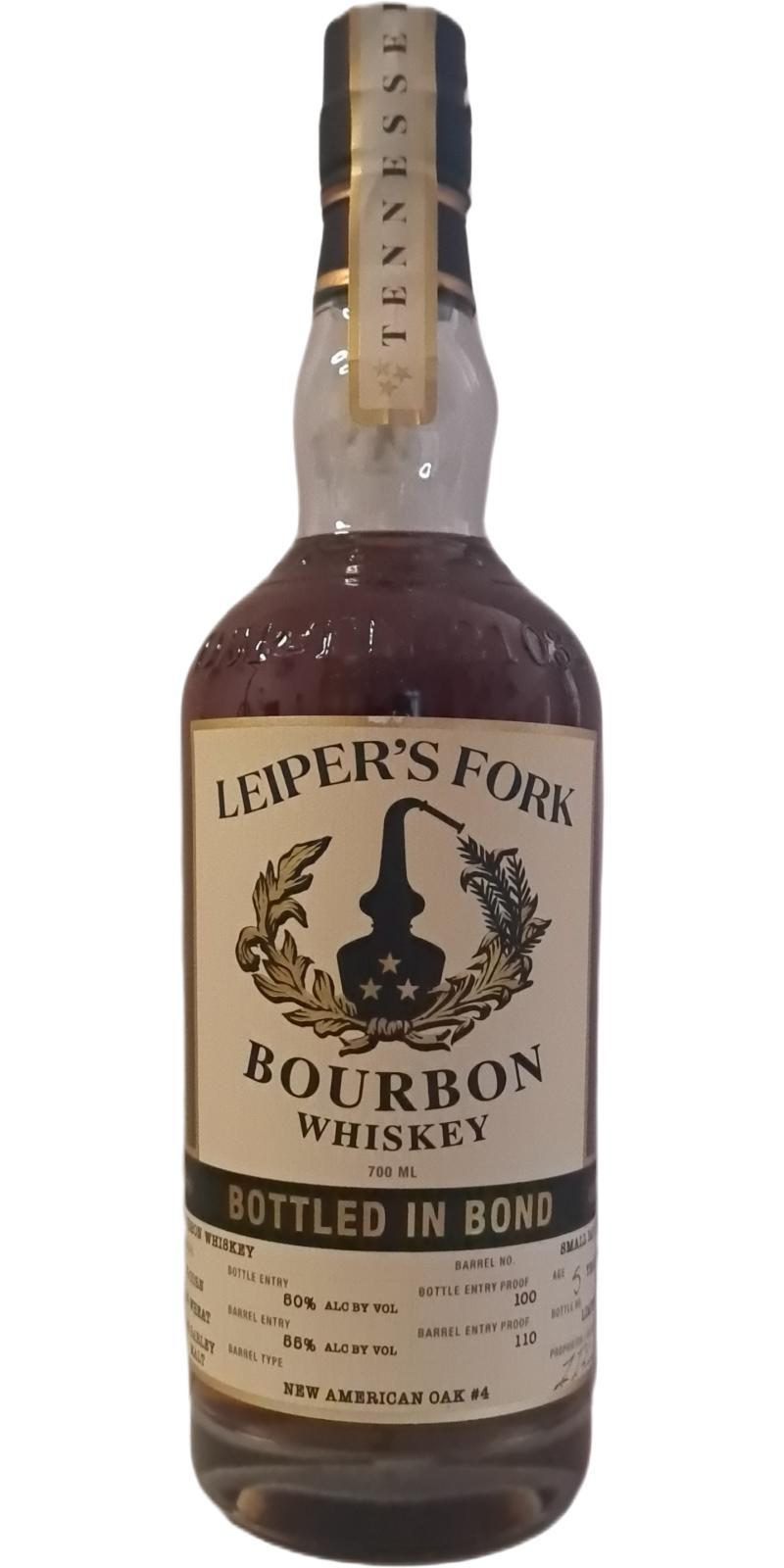 Leiper's Fork Bourbon