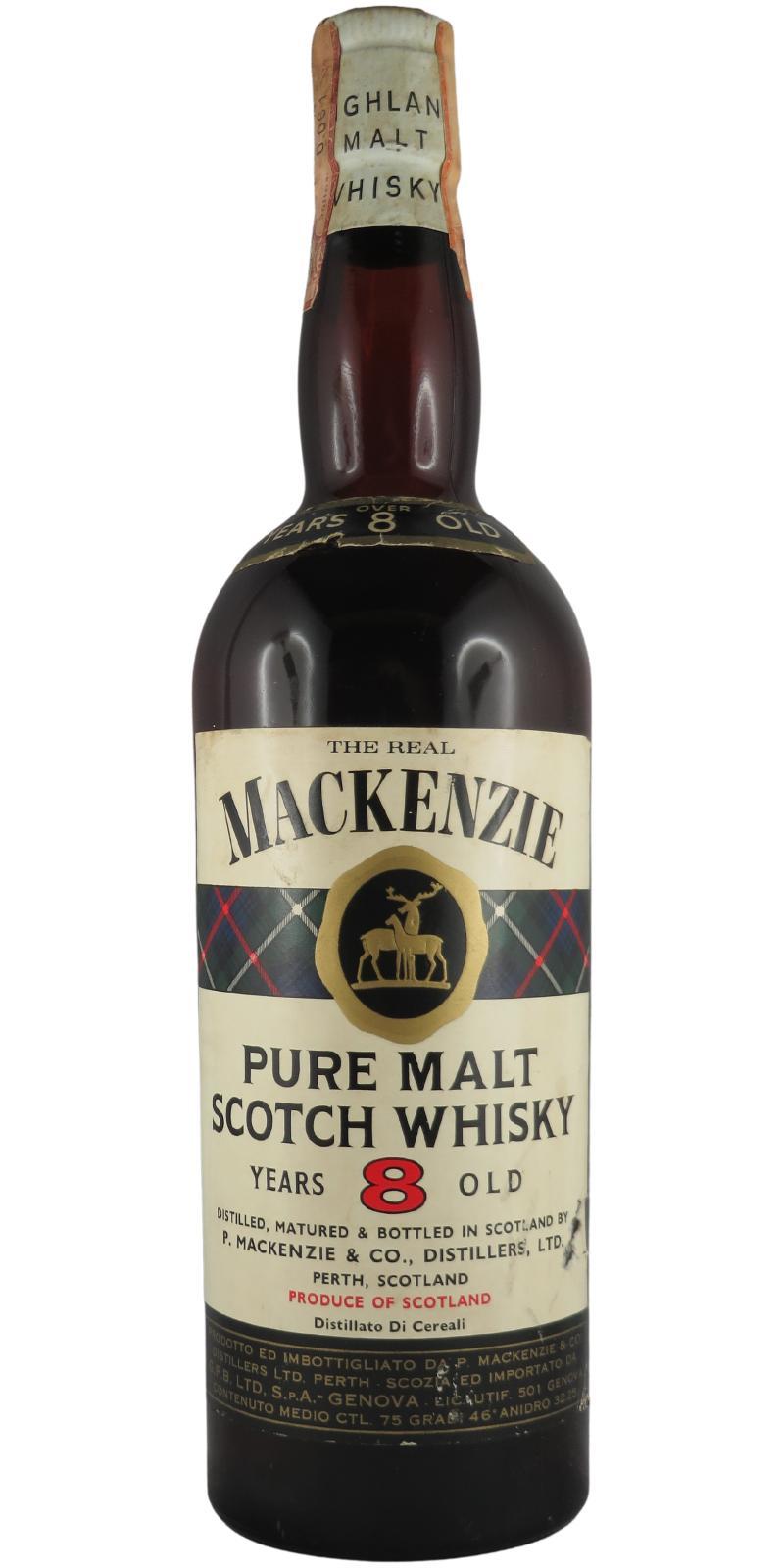 The Real Mackenzie 08-year-old  Pure Malt