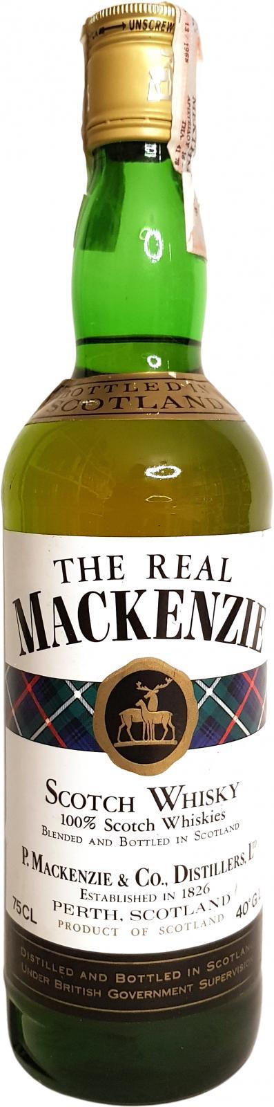The Real Mackenzie Scotch Whisky  100% Scotch Whiskies
