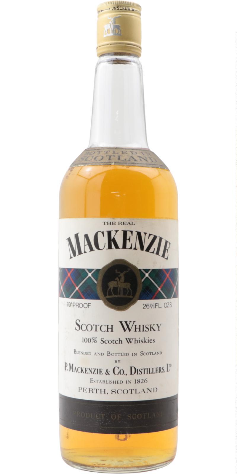The Real Mackenzie Scotch Whisky  100% Scotch Whiskies