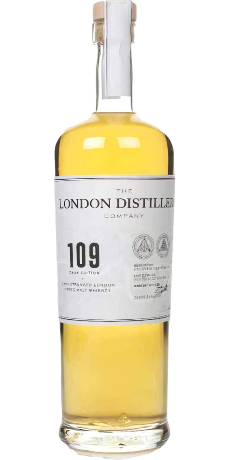 The London Distillery Company 2015  109 Cask Edition