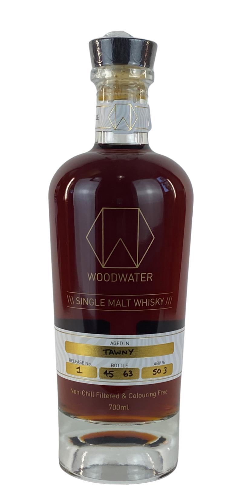 Woodwater Single Malt Whisky  First Release - Tawny (Standard)