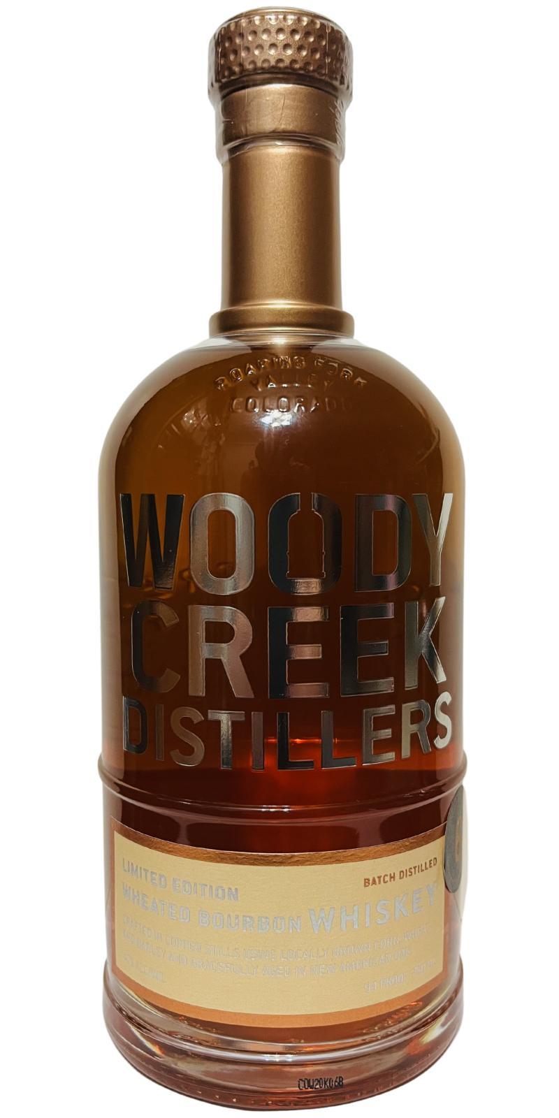 Woody Creek Wheated Bourbon  Limited Edition