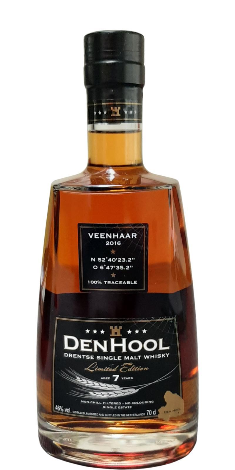 DenHool 2016  Drentse Single Malt Whisky