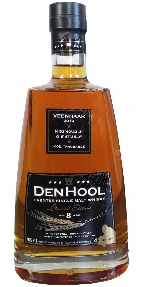 DenHool Veenhaar 2010  Drentse Single Malt Whisky