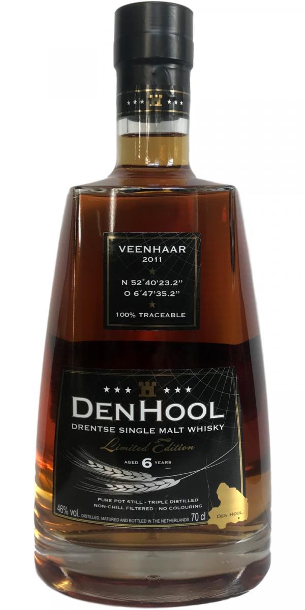 DenHool Veenhaar 2011  Drentse Single Malt Whisky