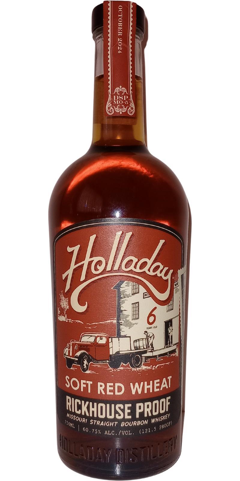 Ben Holladay 2018 Soft Red Wheat Rickhouse Proof