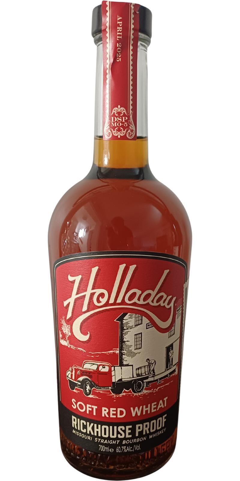Ben Holladay 2019 Soft Red Wheat Rickhouse Proof