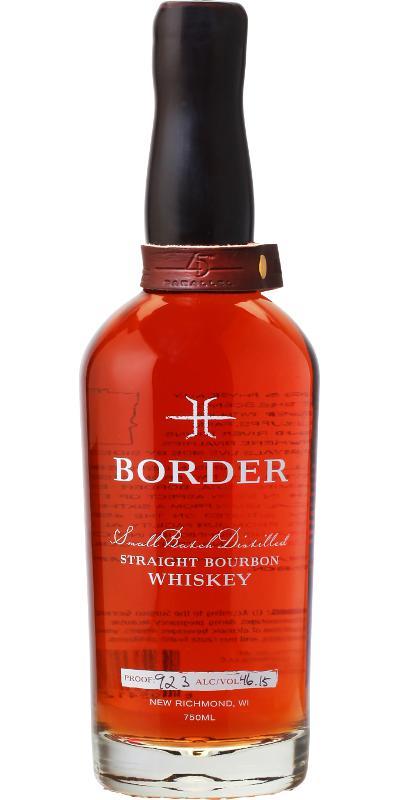 Border Straight Bourbon Whiskey Small Batch Distilled