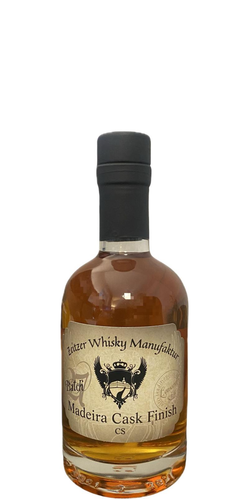 Zeitzer Madeira Cask Finish