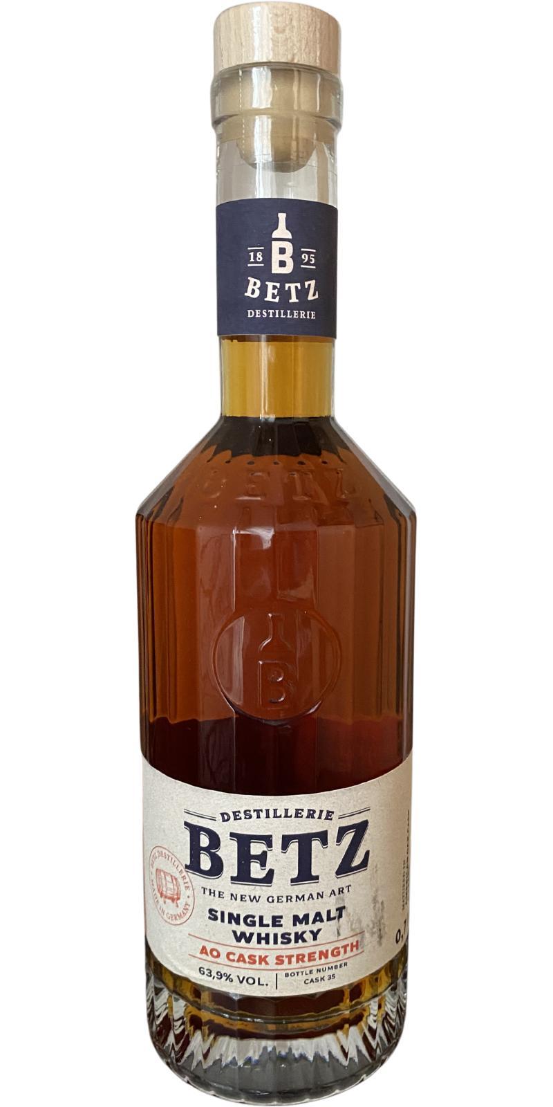 Destillerie Betz 06-year-old  AO Cask Strength