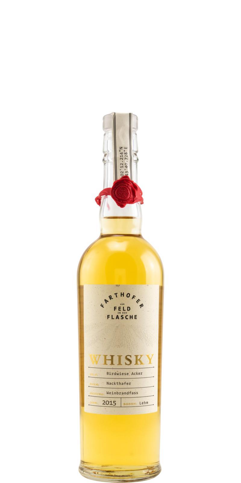 Farthofer 2015  Vom Feld in die Flasche - Nackthafer