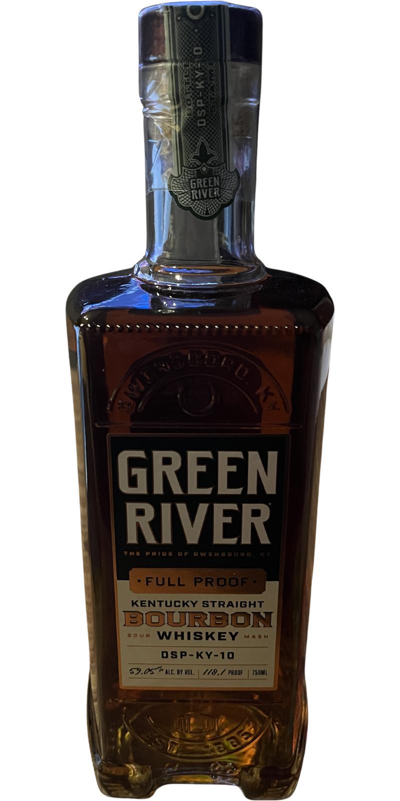Green River Kentucky Straight Bourbon Whiskey  Full Proof