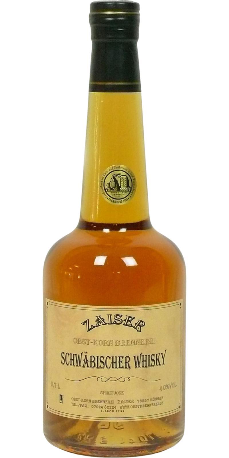 Zaiser Schwäbischer Whisky