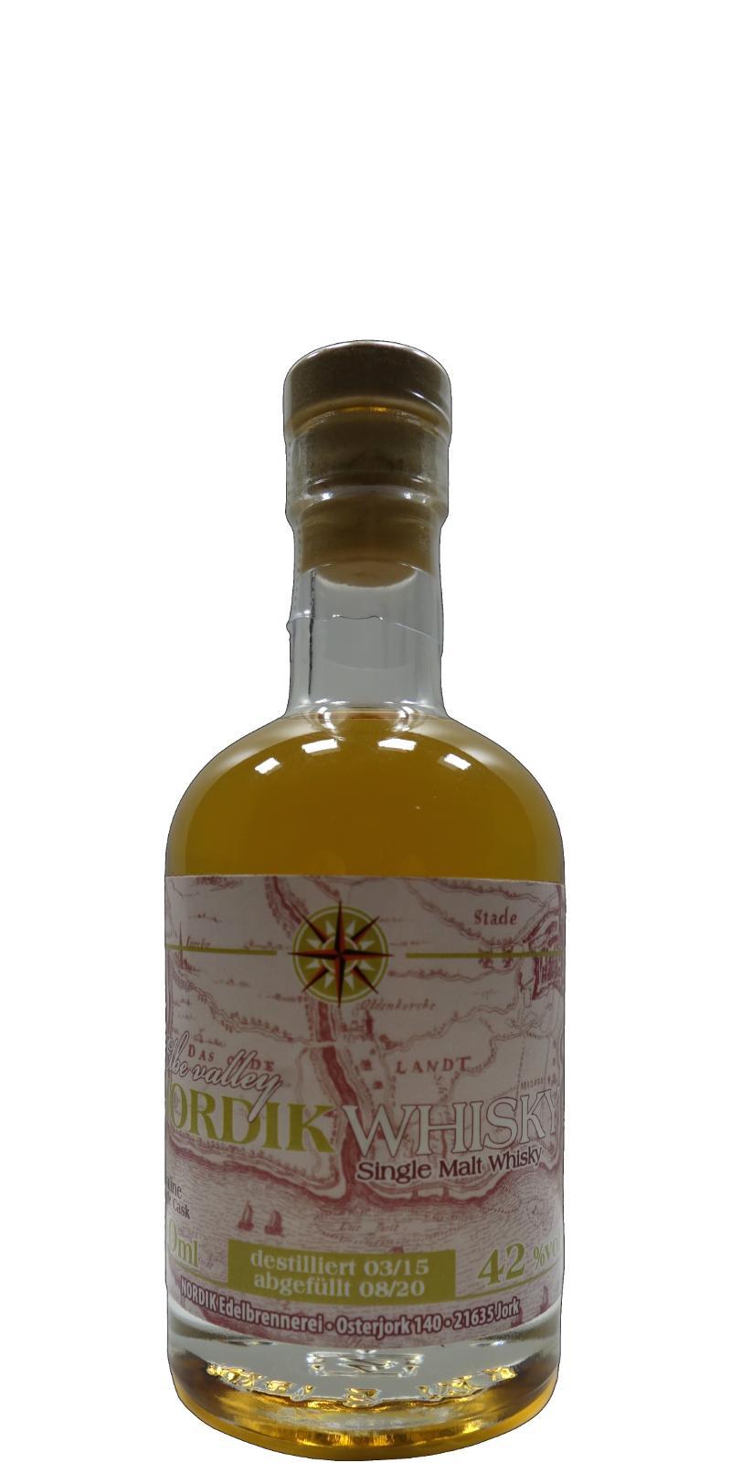 Elbe-Valley NORDIK Whisky 2015  Saline Single Cask