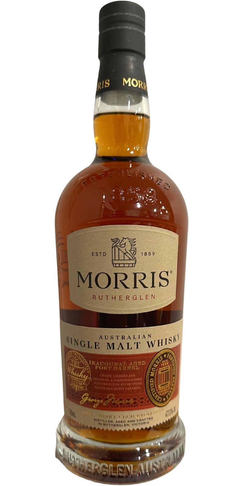 Morris Inaugural Aged Port Barrel