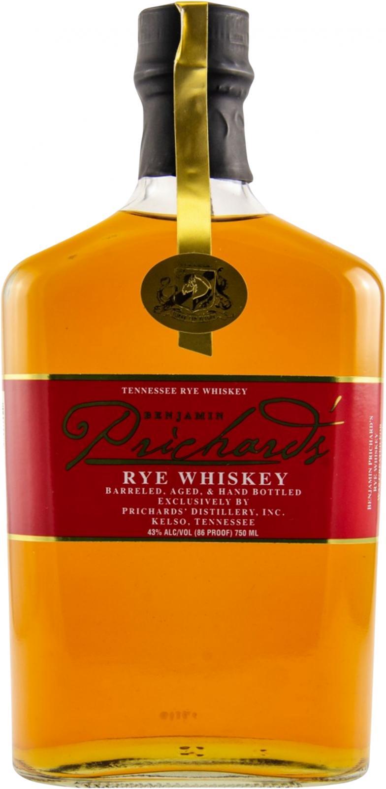 Prichard's Rye Whiskey
