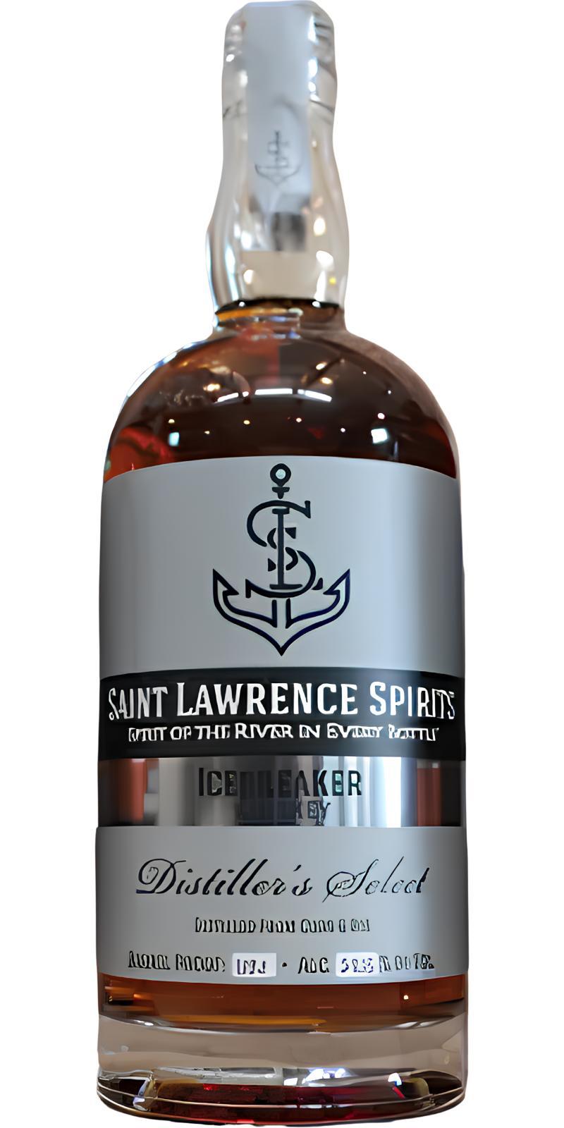 Saint Lawrence Spirits Icebreaker Whiskey  Distiller's Select