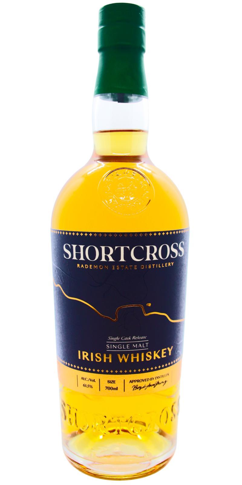 Shortcross Irish Whiskey  Single Cask Release