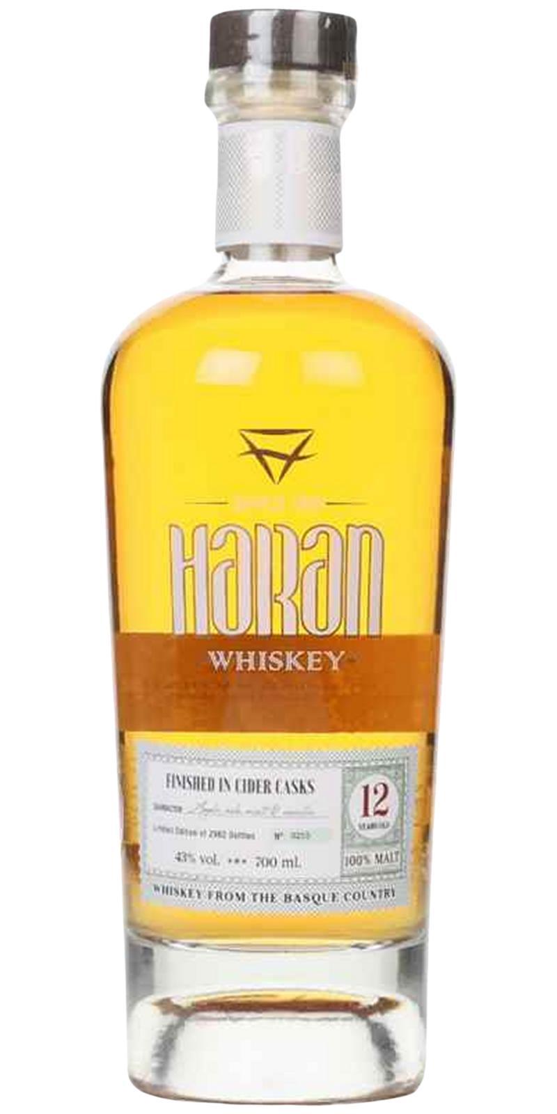 Haran 12-year-old  Cider Cask Finish
