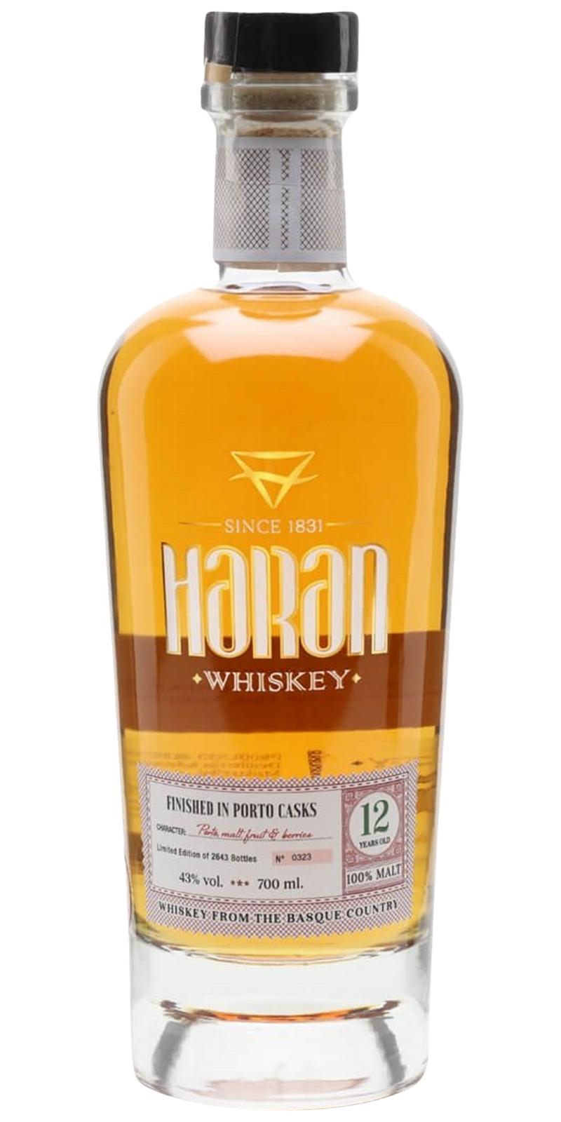 Haran 12-year-old  Porto Cask Finish