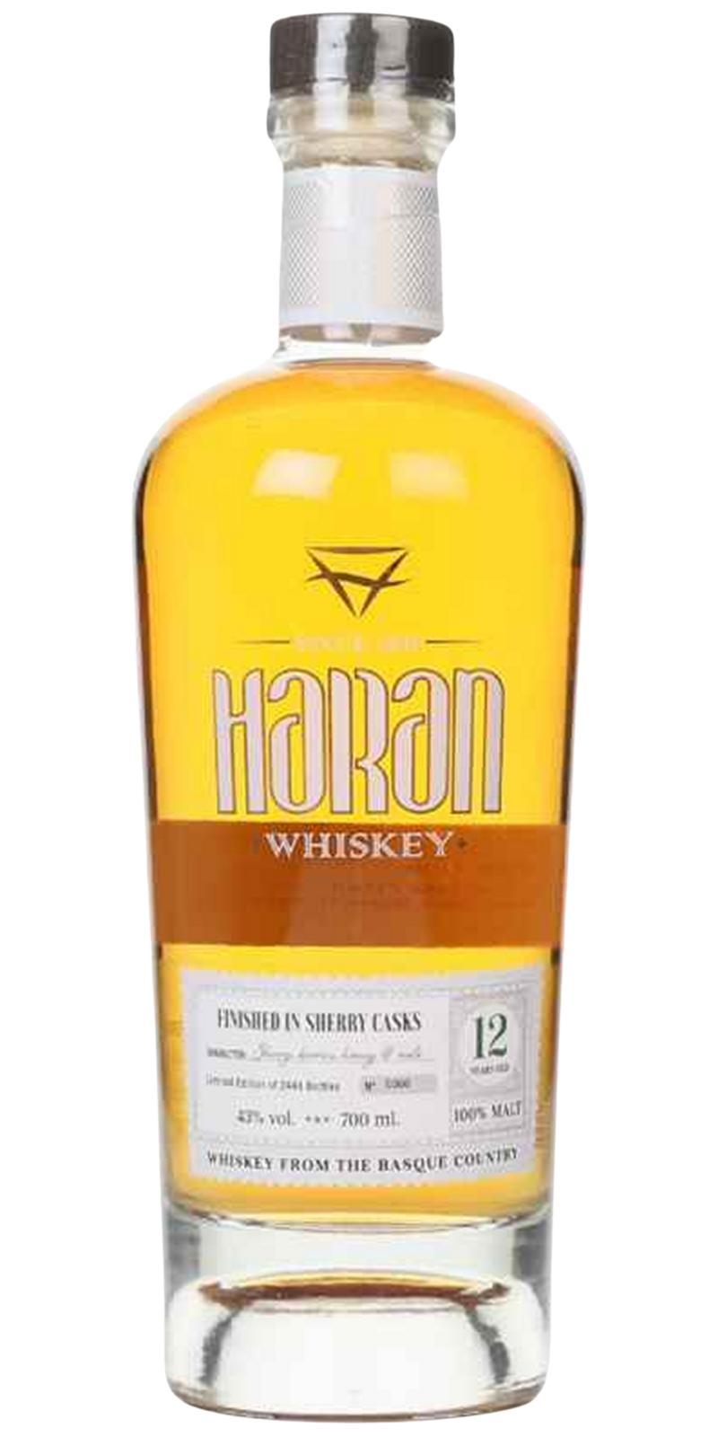 Haran 12-year-old  Sherry Cask Finish