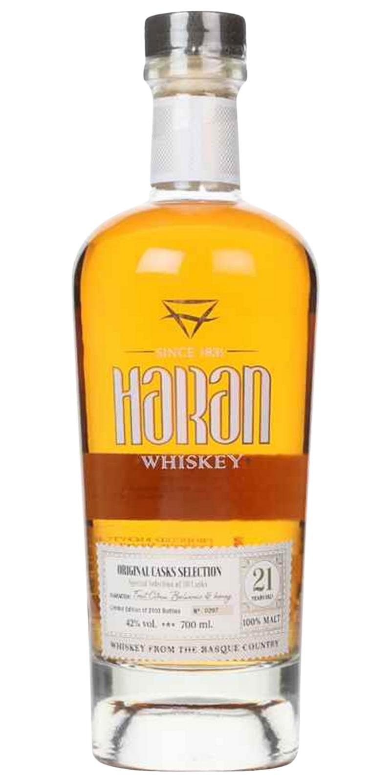 Haran 21-year-old  Original Casks Selection