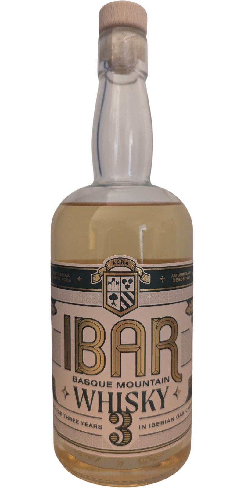 Ibar 03-year-old  Basque Mountain Whisky