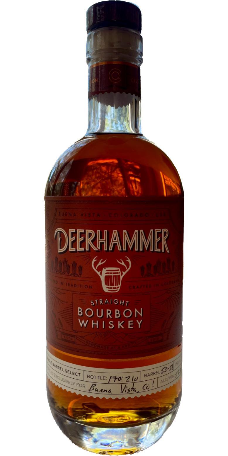 Deerhammer Straight Bourbon Whiskey  Single Barrel Select