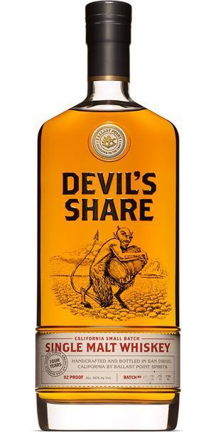 Devil's Share 04-year-old  Single Malt Whiskey
