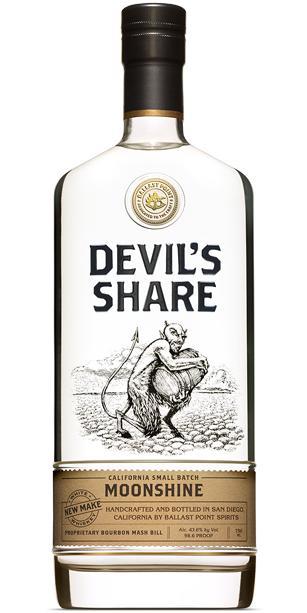 Devil's Share Moonshine Whiskey