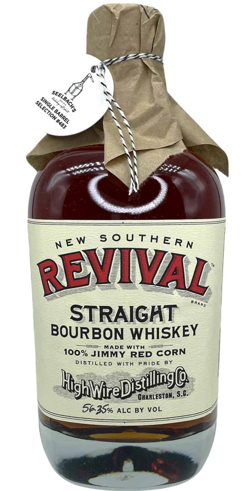 New Southern Revival Straight Bourbon Whiskey  Single Barrel Selection